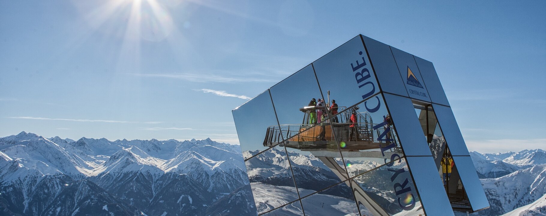 Crystal Cube - highlight with panoramic view | © Serfaus-Fiss-Ladis/Tirol