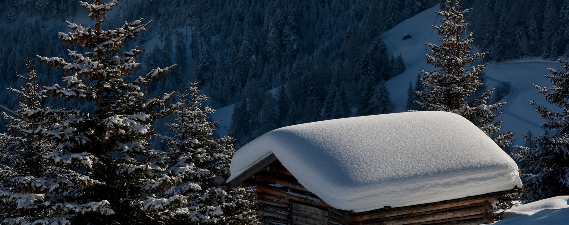 mountain cabin in the winter landscape of Fiss | © Serfaus-Fiss-Ladis/Tirol