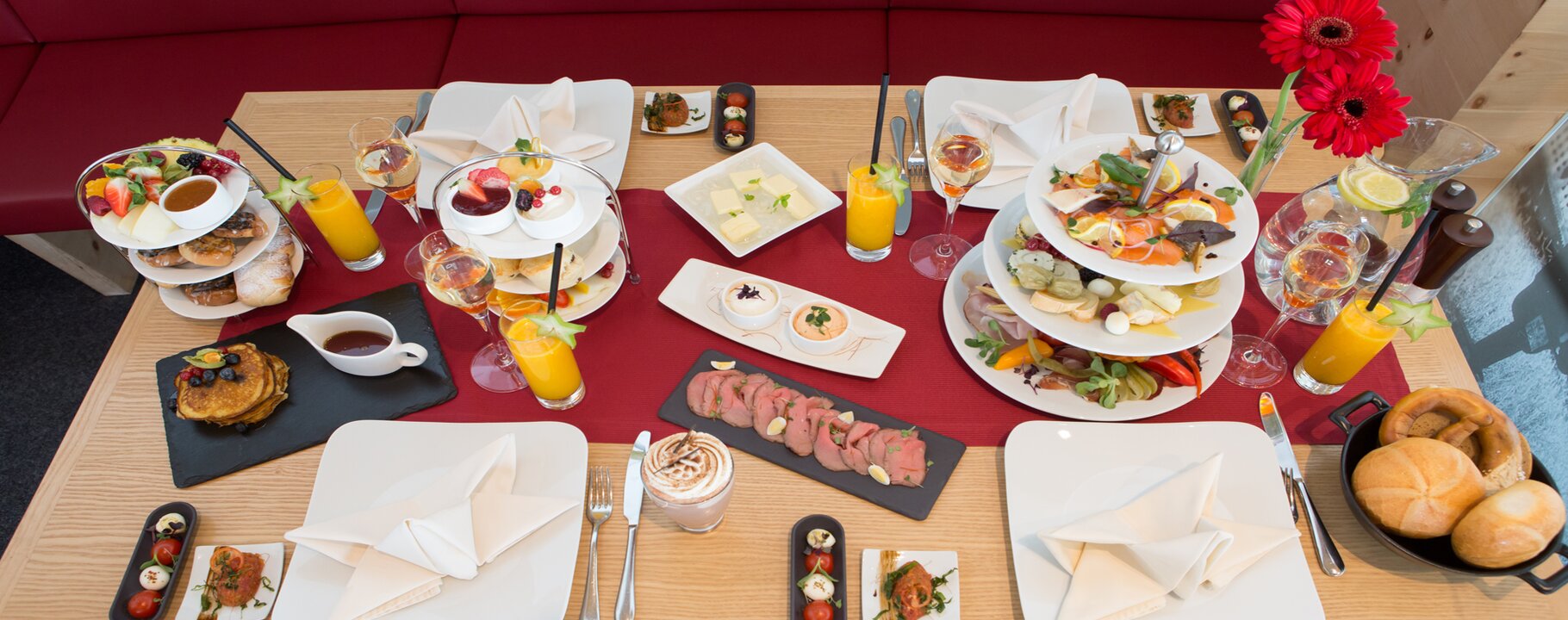 Breakfast table for gourmets in Serfaus-Fiss-Ladis in Tyrol | © Andreas Kirschner