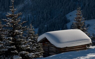 Berghütte in der Fisser Winterlandschaft | © Serfaus-Fiss-Ladis/Tirol