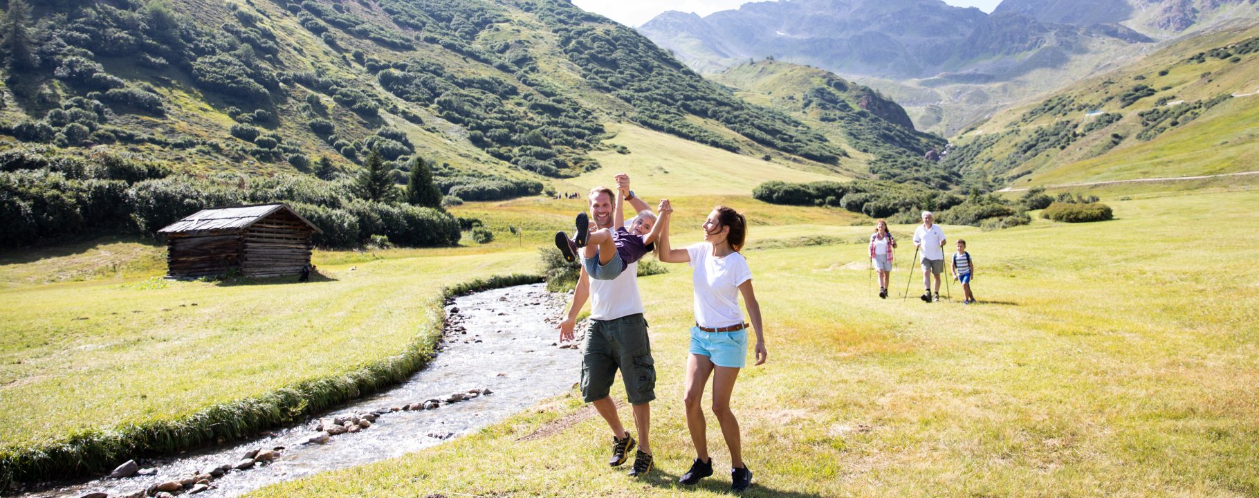 hiking experience for young and old through Serfaus-Fiss-Ladis