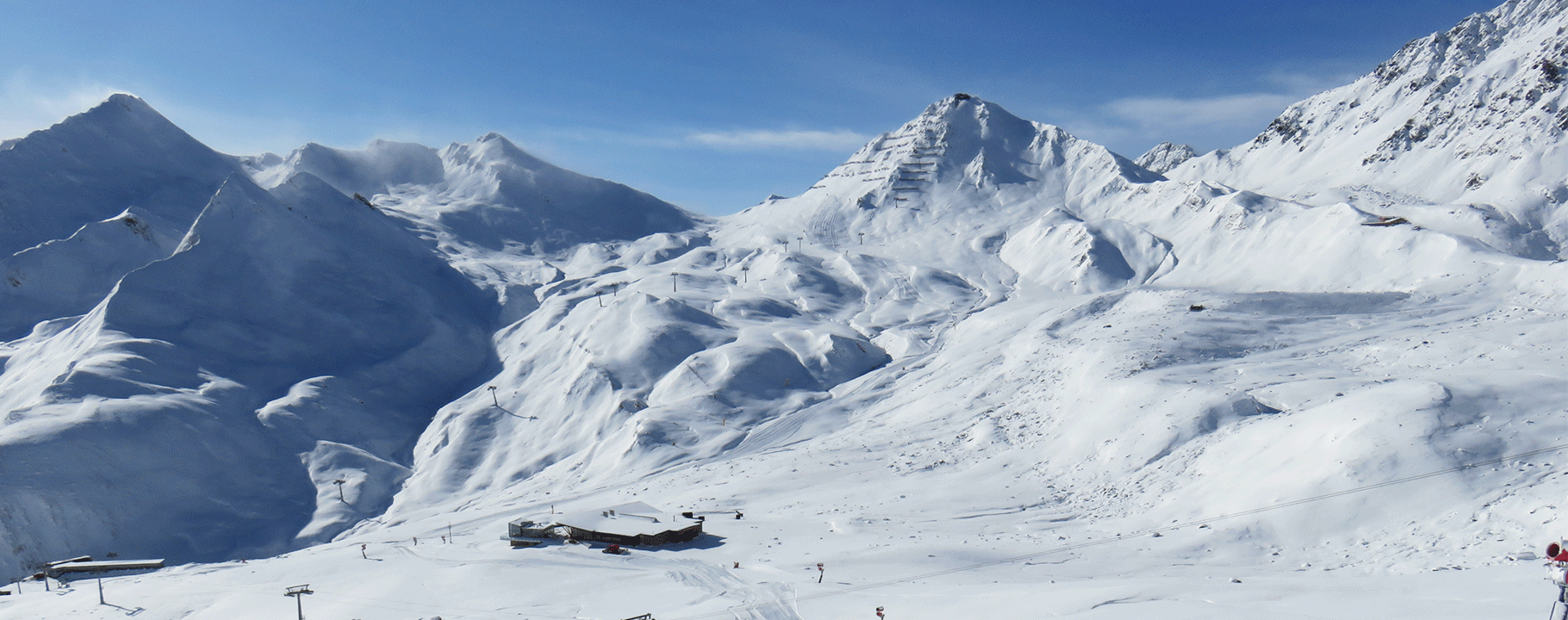 Das Masnergebiet im Familien Skigebiet Serfaus-Fiss-Ladis in Tirol Österreich | © Serfaus-Fiss-Ladis Marketing GmbH | Andreas Kirschner