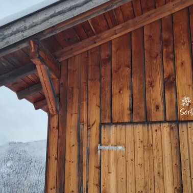 Tool shed in Serfaus-Fiss-Ladis in winter | © Serfaus-Fiss-Ladis Marketing GmbH | Piera Probst