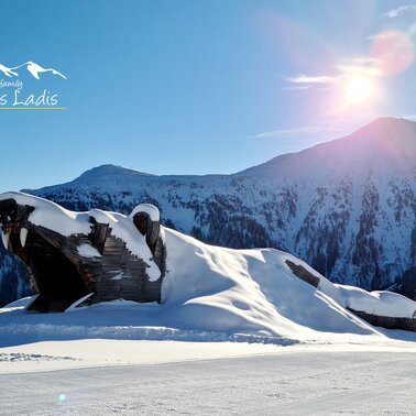 Die Bärenpiste ist eine Familienabfahrt im Skigebiet Serfaus-Fiss-Ladis in Tirol Österreich | © Serfaus-Fiss-Ladis Marketing GmbH