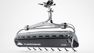 Plansegg gondola lift by Leitner, optimized for mountain transport.