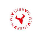 Das Logo von Marentalm, rot und mit einem stilisierten Geweih.