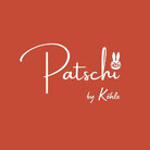 Logo von Patschi by Köhle mit einem Hasenlogo.