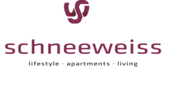 Logo of Schneeweiss, lifestyle and living apartments