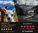 Alpaca farm in Serfaus, Fiss, Ladis. 4 stars from 215 Google reviews. Excellent restaurant.