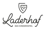 Logo of Laderhof, a children's hotel with a friendly design.