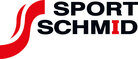 Logo von Sport Schmid mit stilisiertem S und Schriftzug.