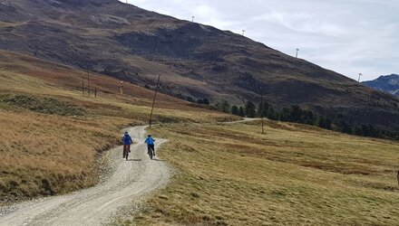 Biken auf dem Emmerich-Pale-Weg | © © Serfaus-Fiss-Ladis Marketing GmbH