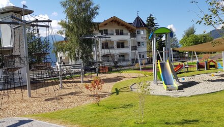 Spielplatz beim Kulturhaus in Fiss | © © Serfaus-Fiss-Ladis Marketing GmbH