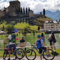 Bikestopp beim Lader Weiher | © © Serfaus-Fiss-Ladis Marketing GmbH