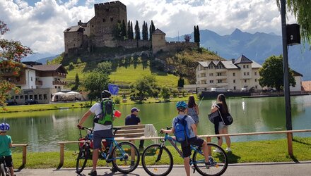 Bikestopp beim Lader Weiher | © © Serfaus-Fiss-Ladis Marketing GmbH