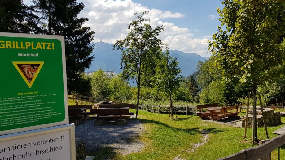 Grillplatz Wodebad | © © Serfaus-Fiss-Ladis Marketing GmbH