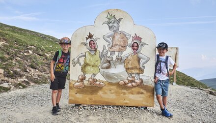 Station auf dem Goldener-Mann-Weg | © © Serfaus-Fiss-Ladis Marketing GmbH