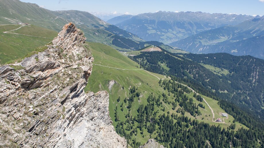 Aussicht Bergtour Hinterer Heuberg | © © Serfaus-Fiss-Ladis Marketing GmbH