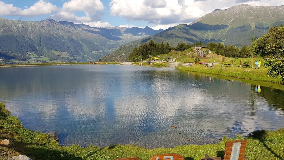 Hochgallmigg Tour über den Wolfsee | © © Serfaus-Fiss-Ladis Marketing GmbH