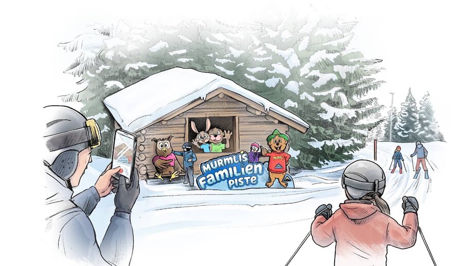 Murmlis Familienpiste | © © Seilbahn Komperdell Gmbh