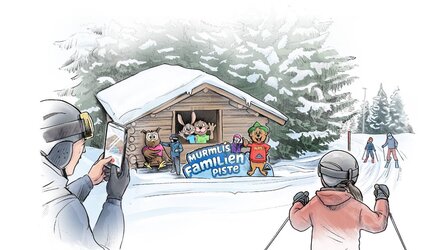 Murmlis Familienpiste | © © Seilbahn Komperdell Gmbh