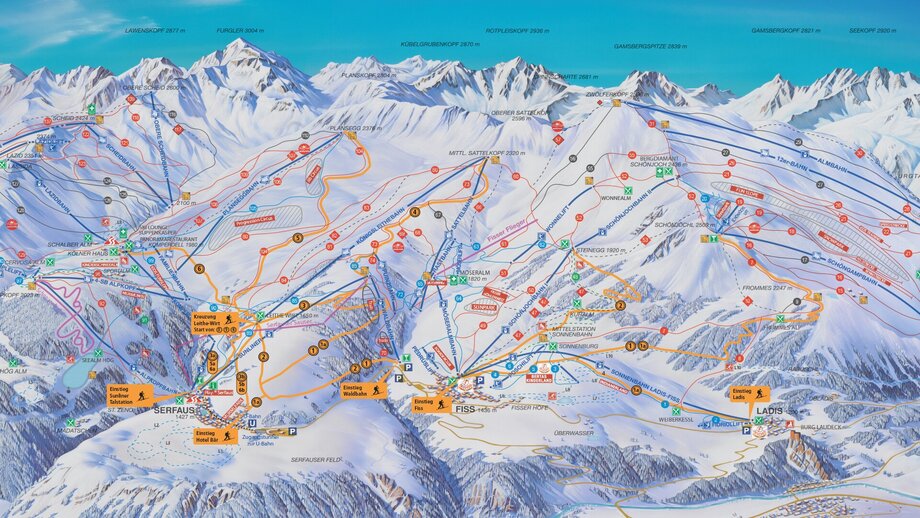 Panorama Übersicht | © © Serfaus-Fiss-Ladis Marketing GmbH
