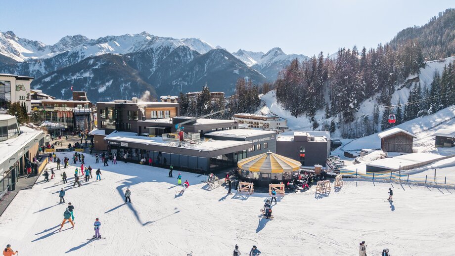 Schirmbar Talstation Komperdell