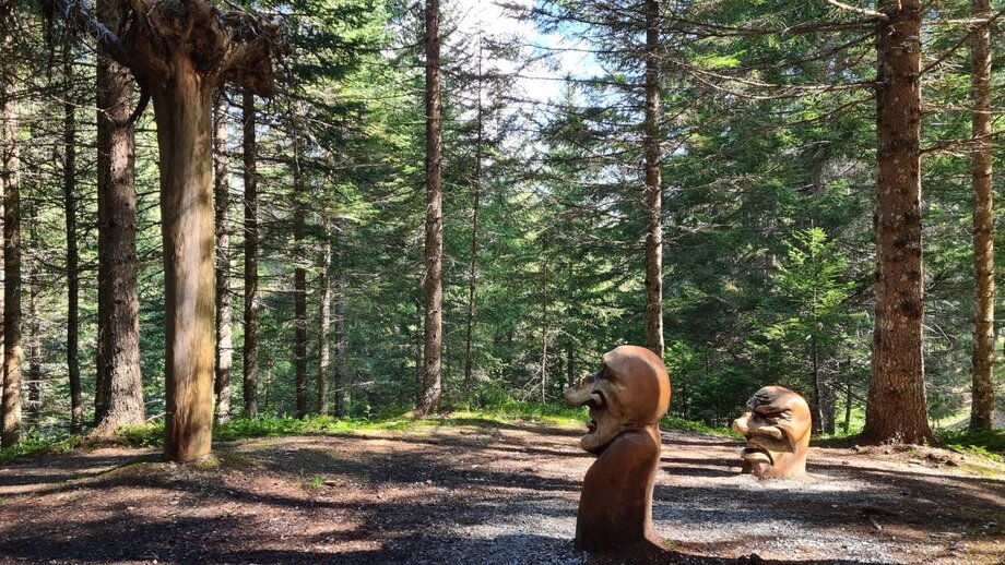 Skulpturen beim Wodebad | © © Serfaus-Fiss-Ladis Marketing GmbH