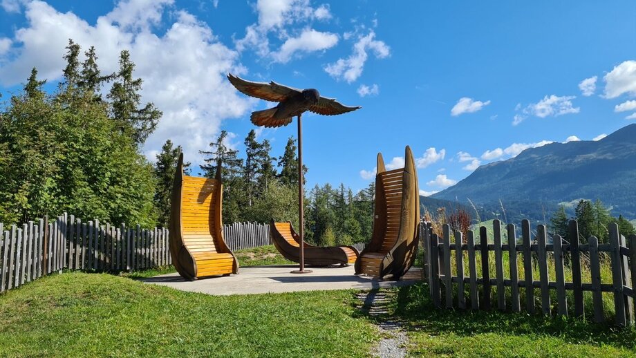 Rastplatz beim Wodeturm | © © Serfaus-Fiss-Ladis Marketing GmbH