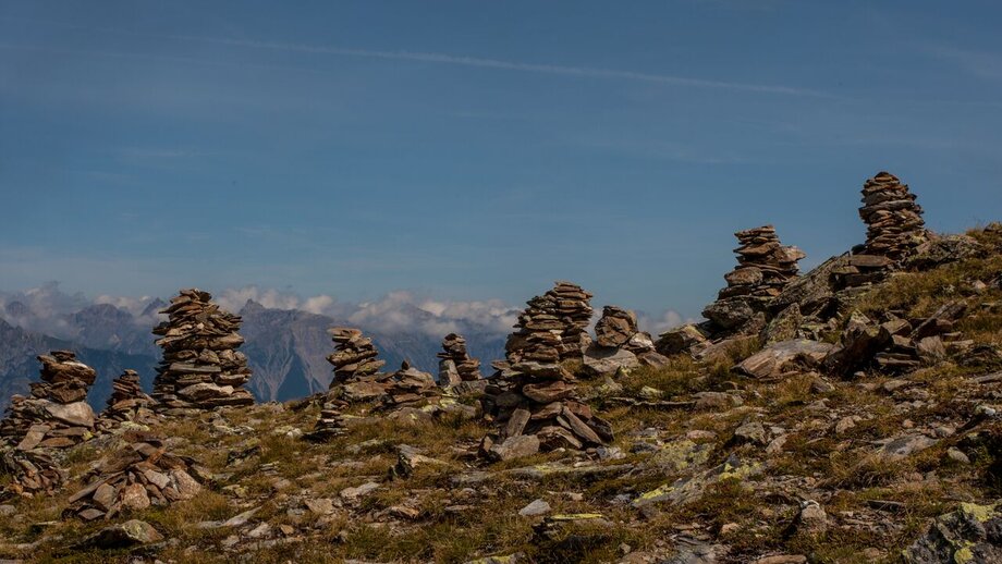 Steinmännchen auf dem Zwölferkopf | © © Serfaus-Fiss-Ladis Marketing GmbH