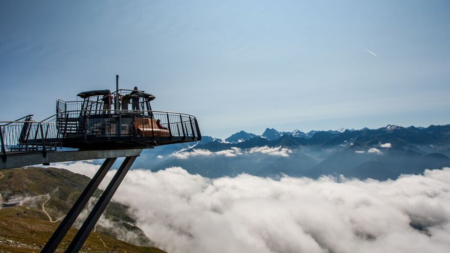 Aussichtsplattform Z1 am Zwölferkopf | © © Serfaus-Fiss-Ladis Marketing GmbH