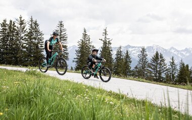 Biken mit Kindern in Serfaus-Fiss-Ladis Singletrails Bikepark in Tirol | © Serfaus-Fiss-Ladis Marketing GmbH | Rene Raggl