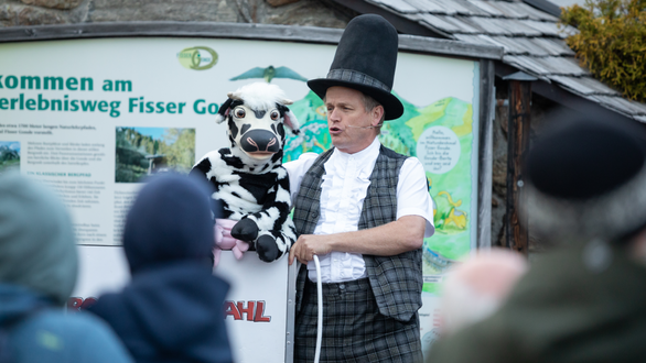Erelbnisabend Zauberer | © Bergbahnen Fiss