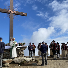 Gipfelmesse Schönjoch | © Bergbahnen Fiss-Ladis
