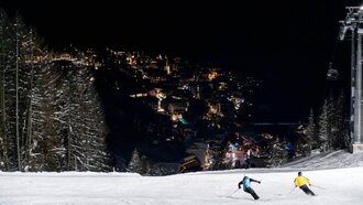 Nachtskilauf in Serfaus