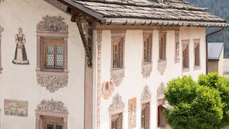 Das "Rechelerhaus"  Gemälde mit Fresko