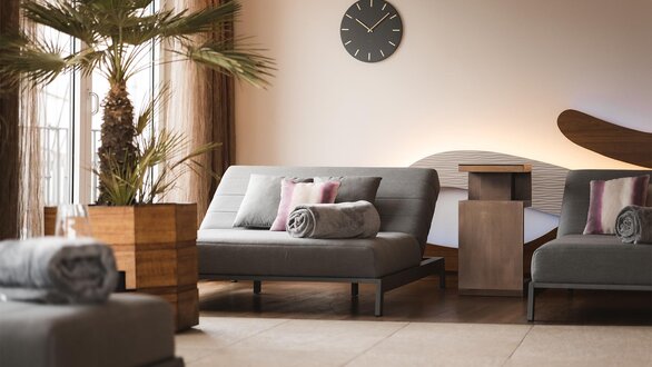 Ruheraum neben dem Hallenbad