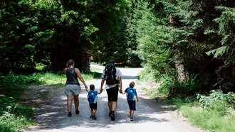 Unterwegs mit der Familie