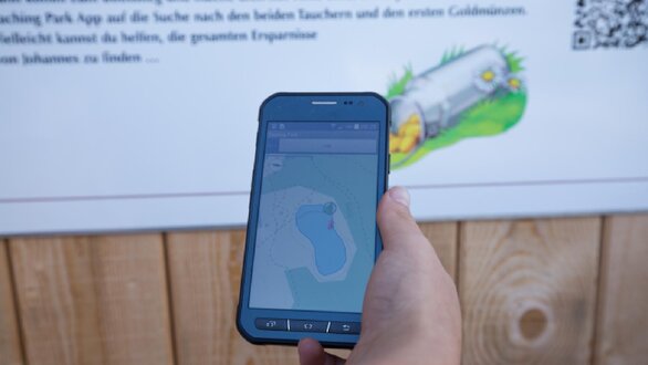 Gold Cache Högsee App | © (c) Serfaus-Fiss-Ladis Marketing GmbH_Andreas Kirs