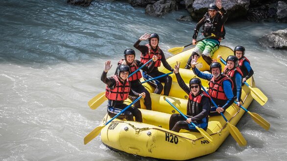 Rafting with H2O Adventure