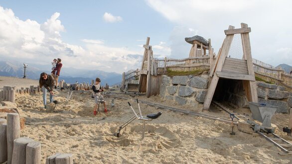 Searching for the golden treasure