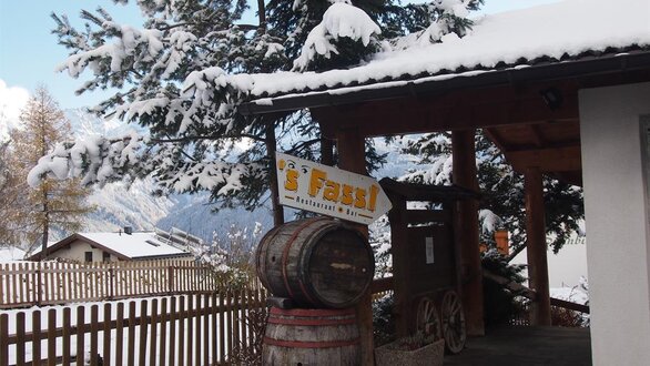 Fassl entrace winter