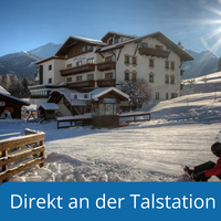 Direkt an der Talstation