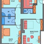 Bild von Apartment mit 2 Schlafzimmer/Du od. Bad, WC