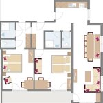 Bild von Apartment Nr. 2 85m²/2 Schlafräume/Dusc