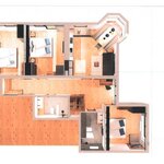 Photo of Apartment, 2x Dusche, 2x WC, 3 bed rooms