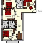 Photo of apartment/3 bedrooms/shower, WC