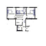 Photo of apartment/2 bedrooms/bath tube, WC