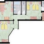 Photo of apartment/2 bedrooms/shower,bath tube,WC