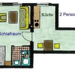 Bild von Apartment/Wohn-Schlafraum/Dusche, WC